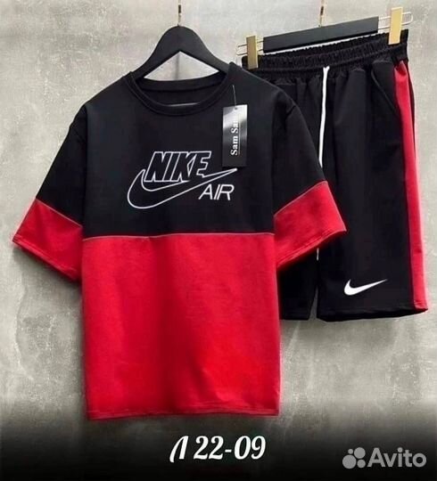 Спортивный костюм мужской шорты и футболка новый