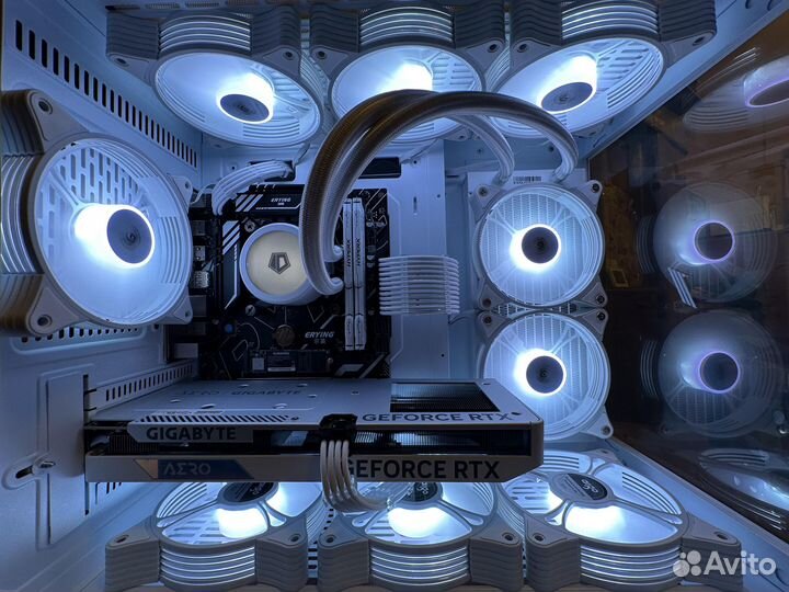 Игровой пк белый intel core i9/RTX 4060/16GB/1TB