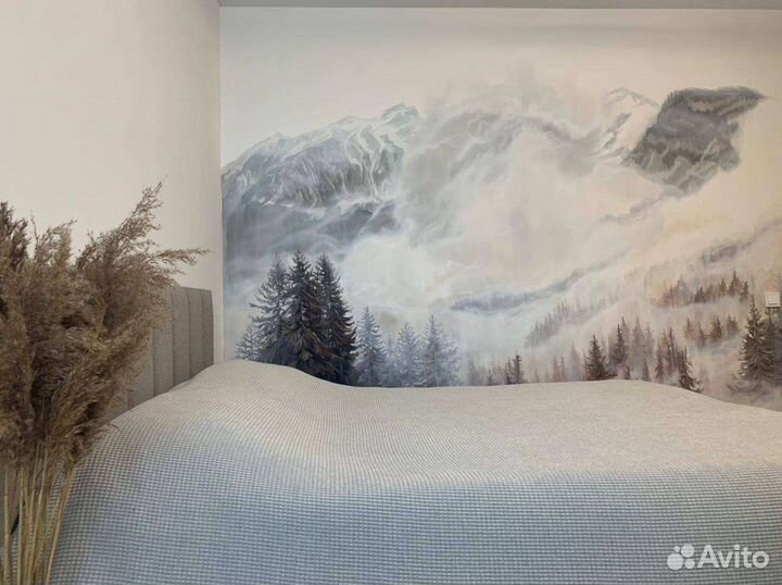 Художественная роспись стен, аэрография, граффити