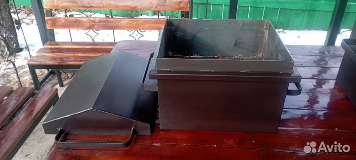 Коптилка горячего копчения