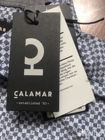 Рубашка мужская calamar р.XL новая с этикеткой