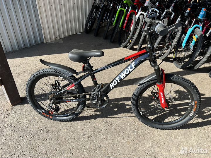 Велосипед 20 скоростной Hot Wolf