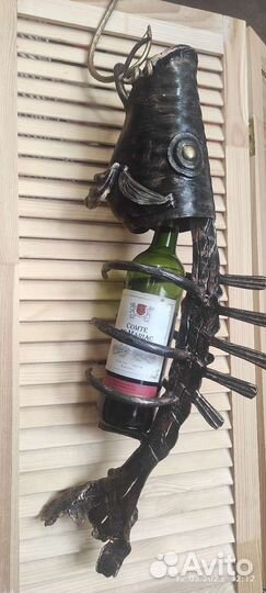 Подвесной держат. для бутылок на мангал и тд