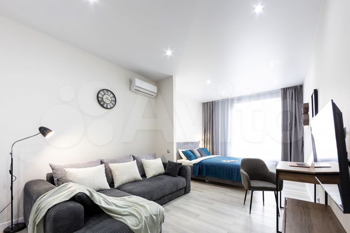 Квартира-студия, 45 м², 6/9 эт.