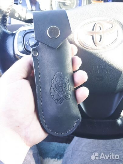 Нож складной ручной работы