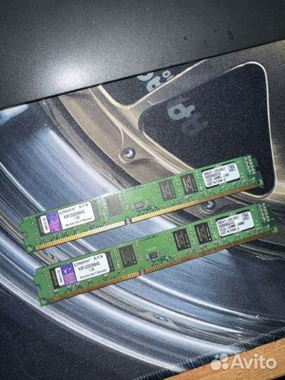 Оперативная память ddr3 8gb kingston 2x4gb