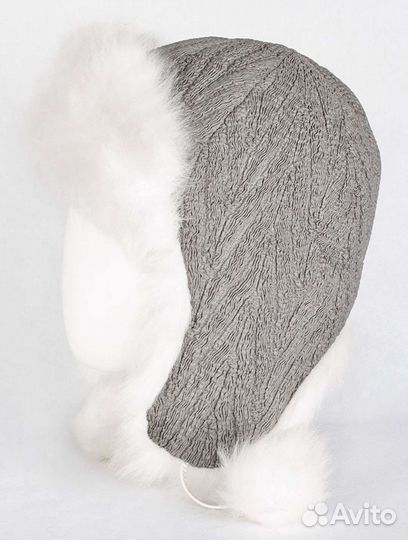 Шапка зимняя новая, иск.мех, болонья