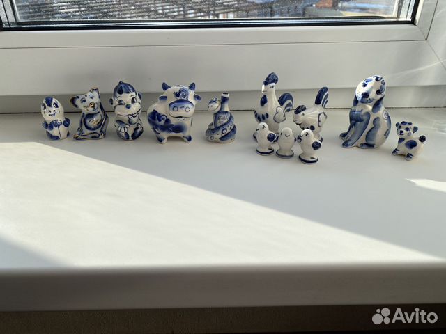 Коллекционные фигурки Гжель