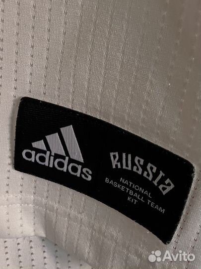 Баскетбольная майка сборной России adidas оригинал
