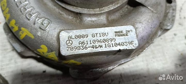 Турбина mersedesbenz Sprinter