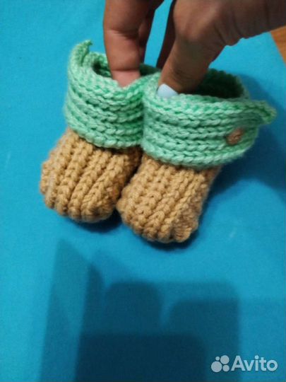 Ботиночки крючком