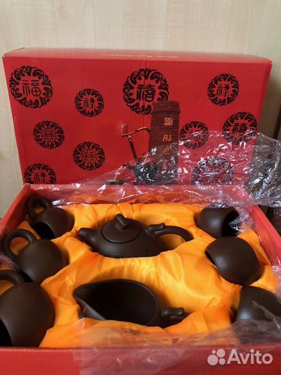 Новый китайский набор для чая с молочником