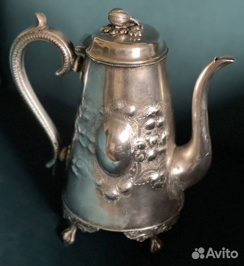 Антикварный чайник/кофейник. 19в. Shefield