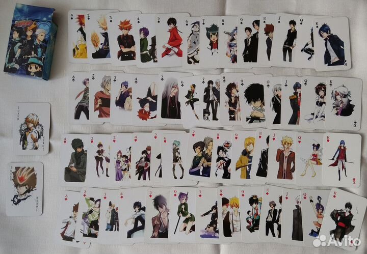 Аниме игральные карты