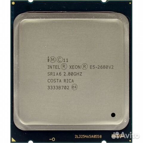 Процессоры Intel Xeon E5-2680 V2 SR1A6