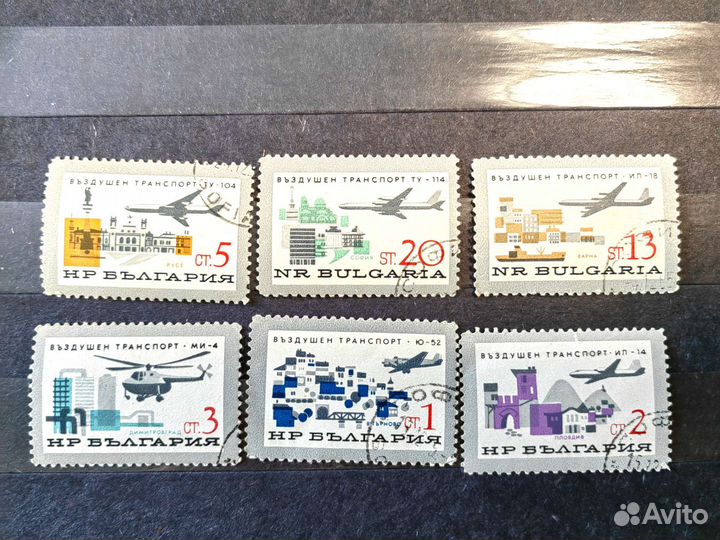 Почтовые марки, Болгария, Польша, СССР