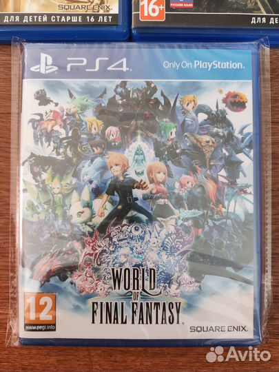 PS4 PS5 Final Fantasy Type-0, FF XV, World Of FF