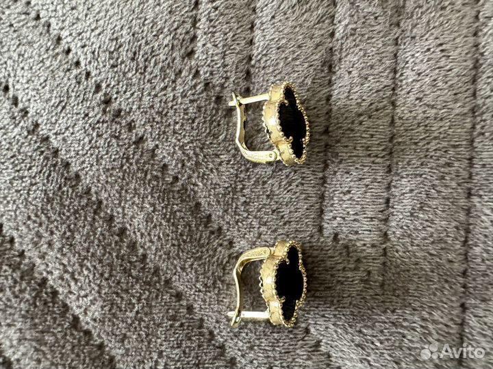 Сережки van cleef