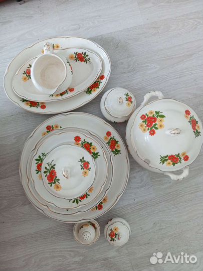Столовый сервиз СССР зик