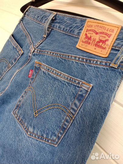 Джинсы levis 501 W 26 L 32