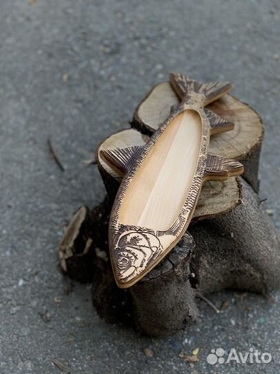 Доска Эко для подачи и сервировки рыбы