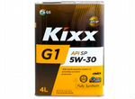 Масло моторное Kixx G1 5w30 синтетика 4 литра