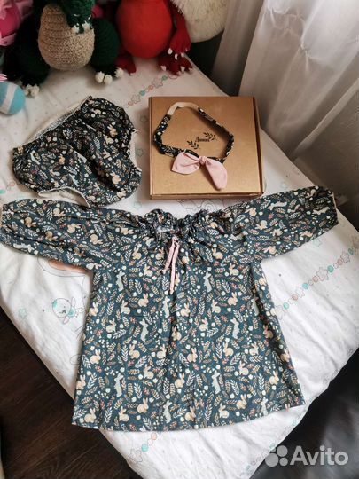 Платье для девочки 1 год 80 размер