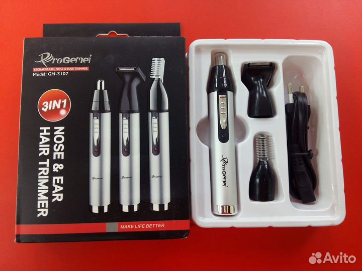Триммер для волос 3 в 1 Gemei GM-3107