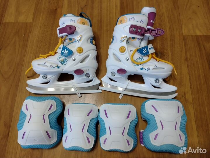 Коньки детские, размер 27-30