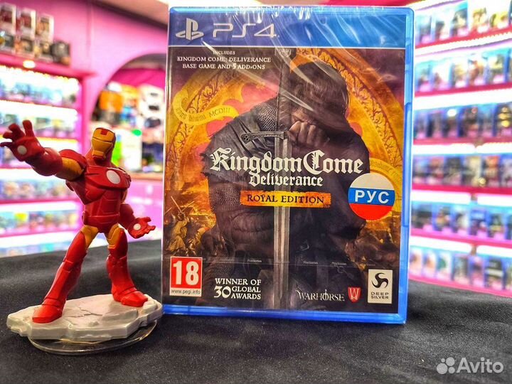 Диск PS4 Kingdom Come Deliverance Royal Edition