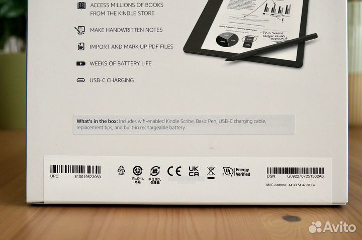 Amazon Kindle Scribe 16Gb + Basic Pen Новый