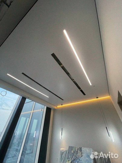 Монтаж натяжных потолков