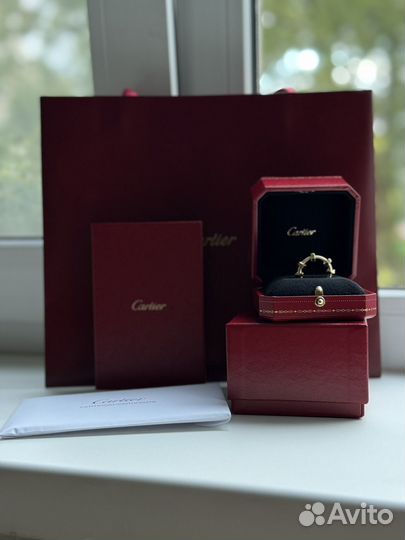 Кольцо ecrou DE cartier новое оригинал