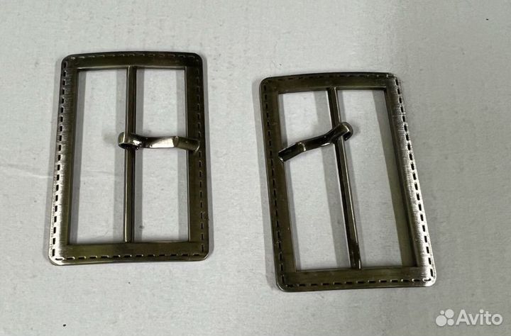 Пряжка прямоугольная 60*45 под черный никель