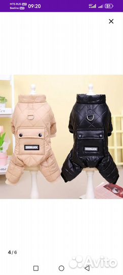 Куртка для собак