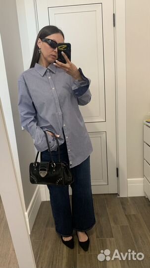 Рубашка Miu Miu и галстук шелковый