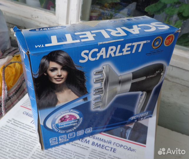 Фен для волос Hair dryer Scarlett SC-1073