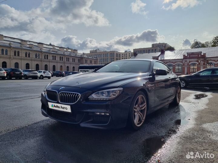 BMW 6 серия 3.0 AT, 2013, 103 000 км