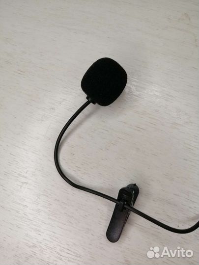 Микрофон петличный проводной