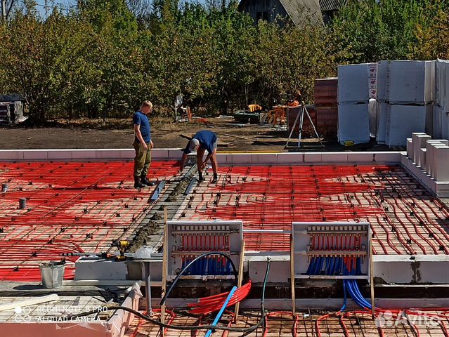 Тёплые полы под ключ