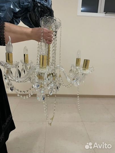 Люстра хрустальная