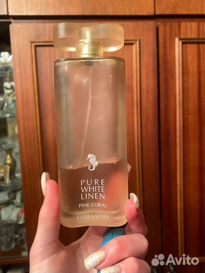 Духи Estee Lauder Pure White linen pink coral