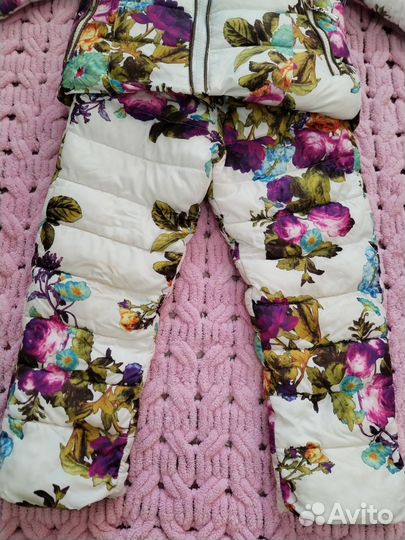 Зимний костюм для девочки 92