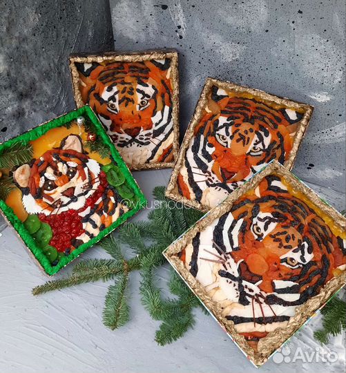 Оригинальный подарок Картина из сухофруктов