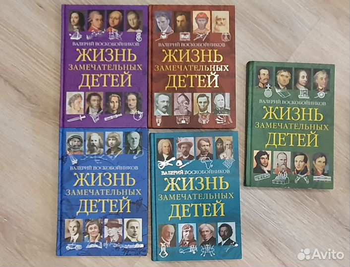 Жизнь замечательных детей Воскобойников 5 книг