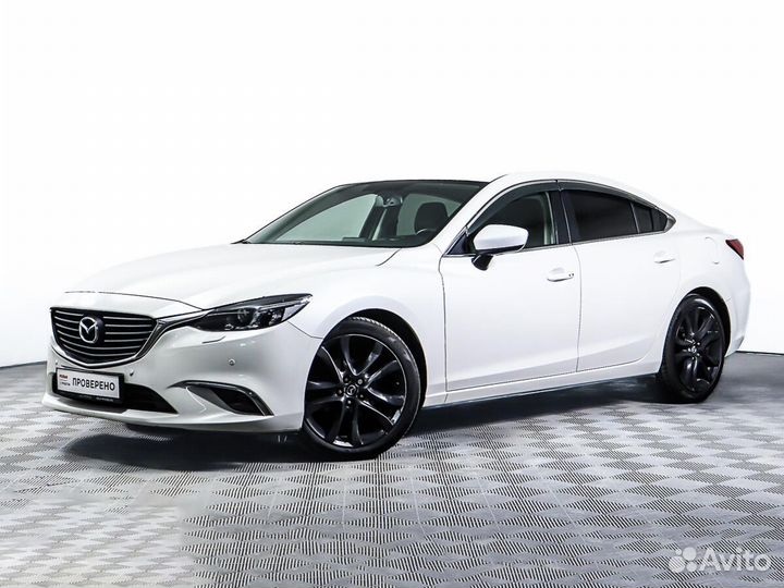 Mazda 6 2.5 AT, 2016, 135 506 км