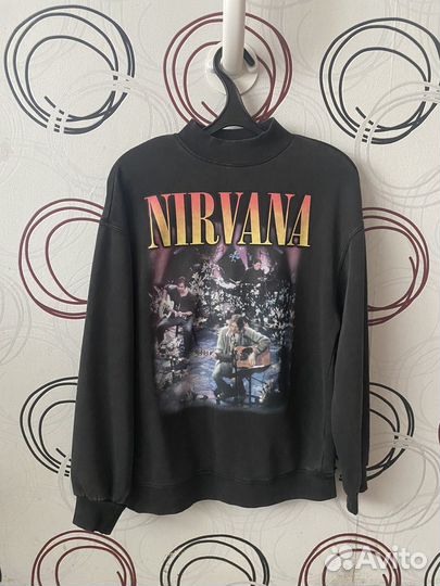 Свитшот Nirvana новый, неношеный