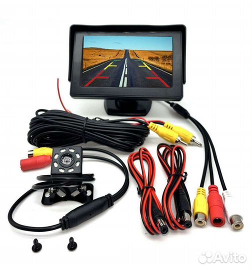 Монитор с камерой заднего вида новый