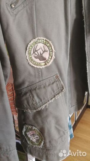 Куртка пиджак хаки