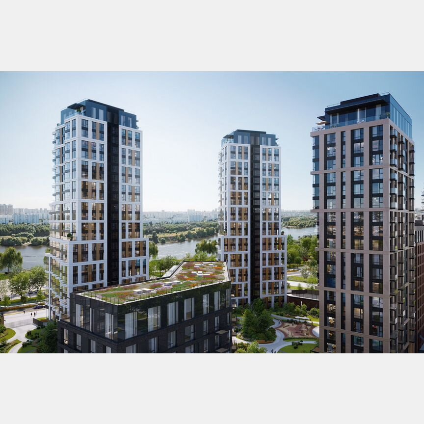 1-к. квартира, 52,3 м², 2/13 эт.